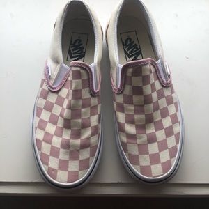 VANS Classic Slip Ons in Lilac